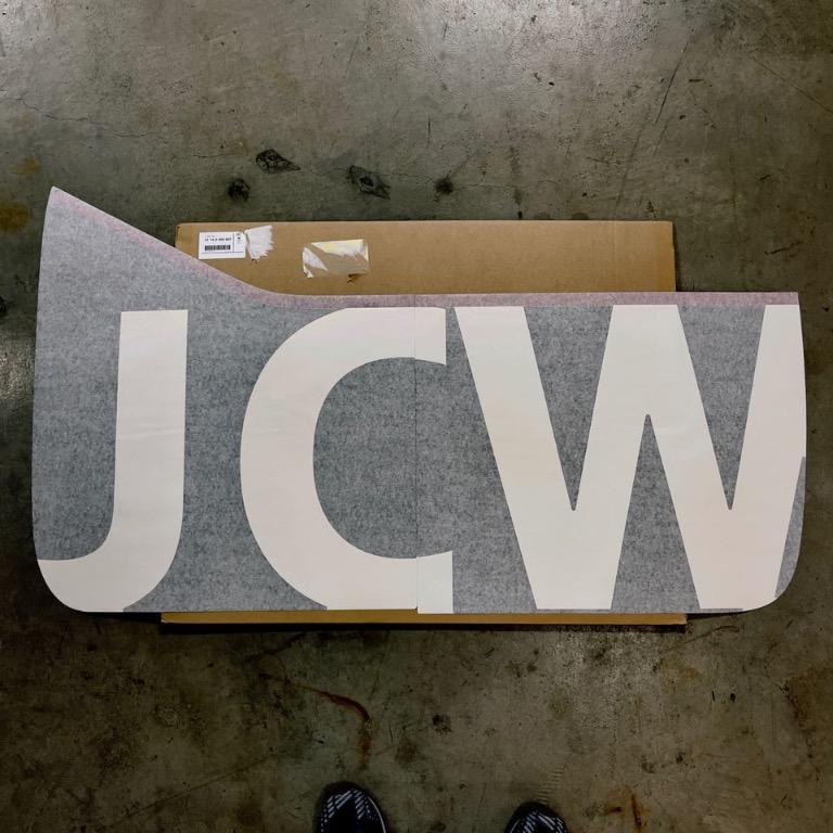 ORIGINAL MINI F56 JCW Sunroof Sticker (For Panoramic Sunroof), Auto ...