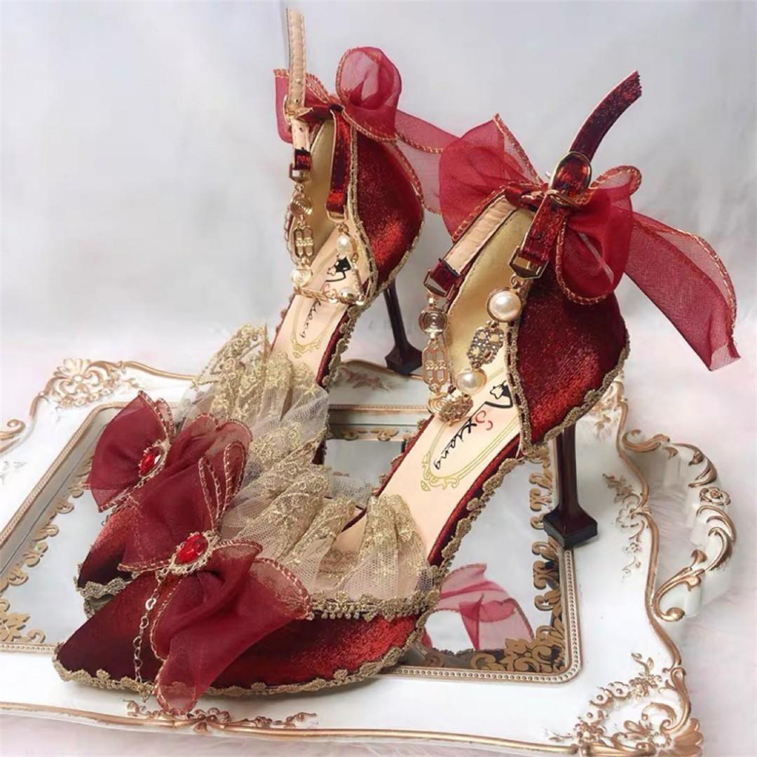 Wine colored heels wedding on sale