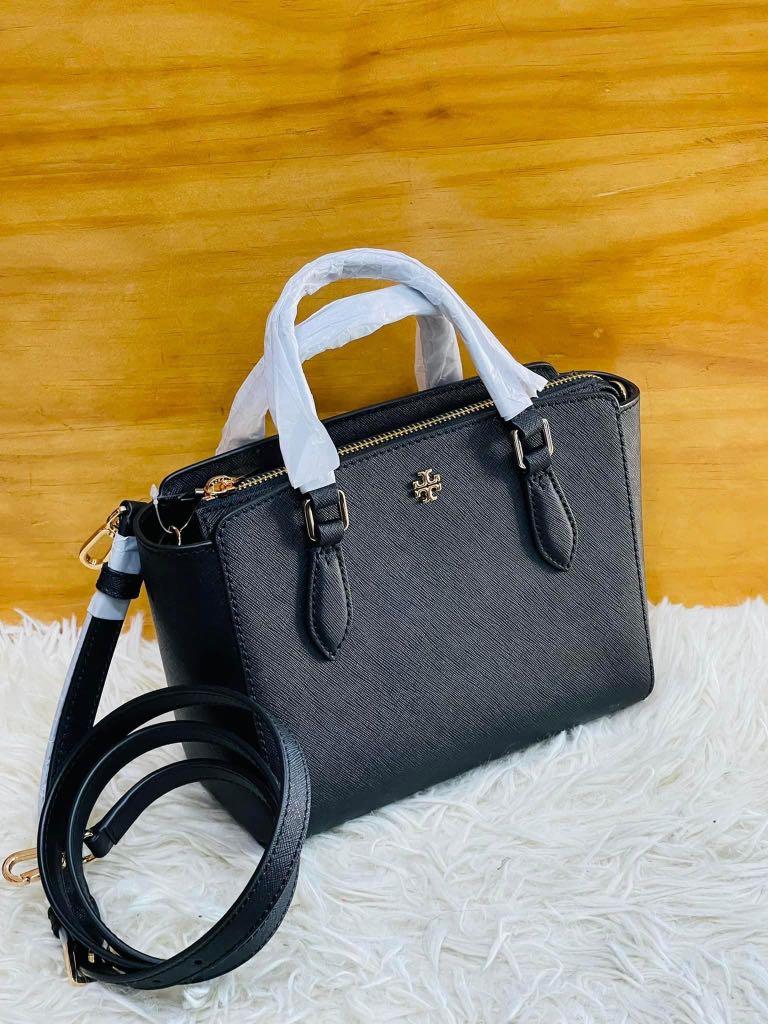 💯ORIGINAL TORY BURCH MINI EMERSON TOP HANDLE SATCHEL, Luxury, Bags &  Wallets on Carousell
