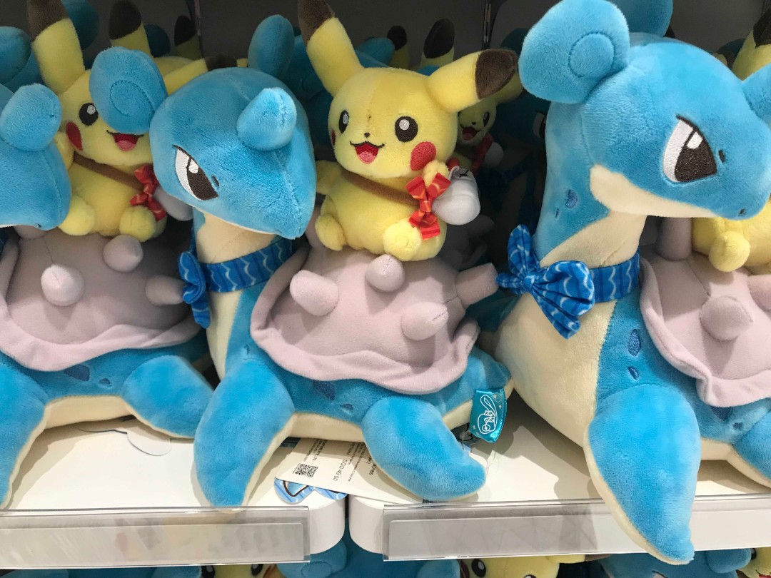 Pokemon Lapras and Pikachu plush toy Hobbies Toys Toys Games on Carousell