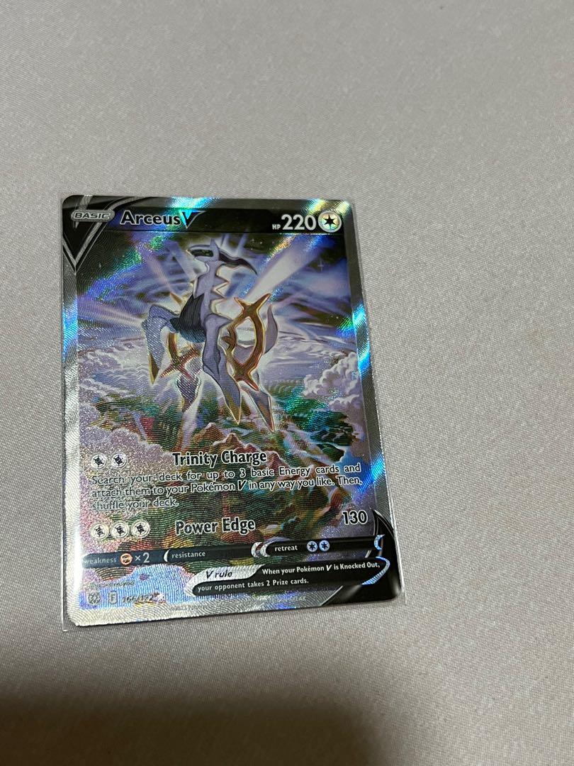 Pokemon Card - Arceus V - 166/172 - Alternate Full Art - Brilliant Stars  NM/M