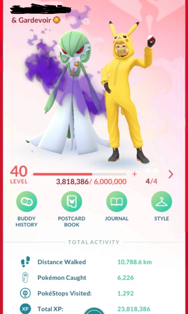 Pokemon Go Level 40 Account, Video Gaming, Gaming Accessories, Game Gift Cards & Accounts on