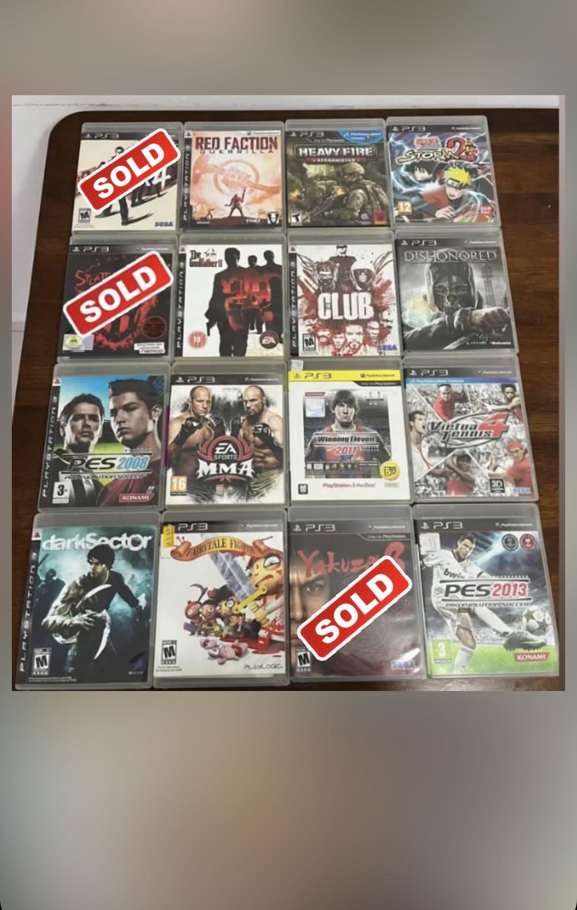 PreLoved PS3 Games, Video Gaming, Video Games, PlayStation on Carousell