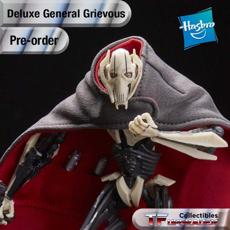 General grievous black series pre order on sale