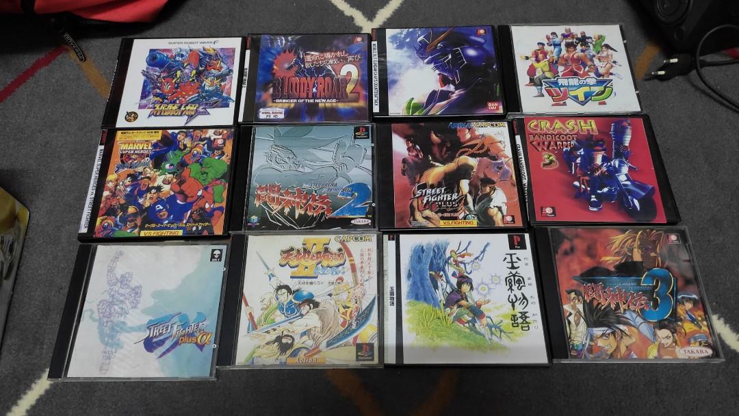 PS1 game lot