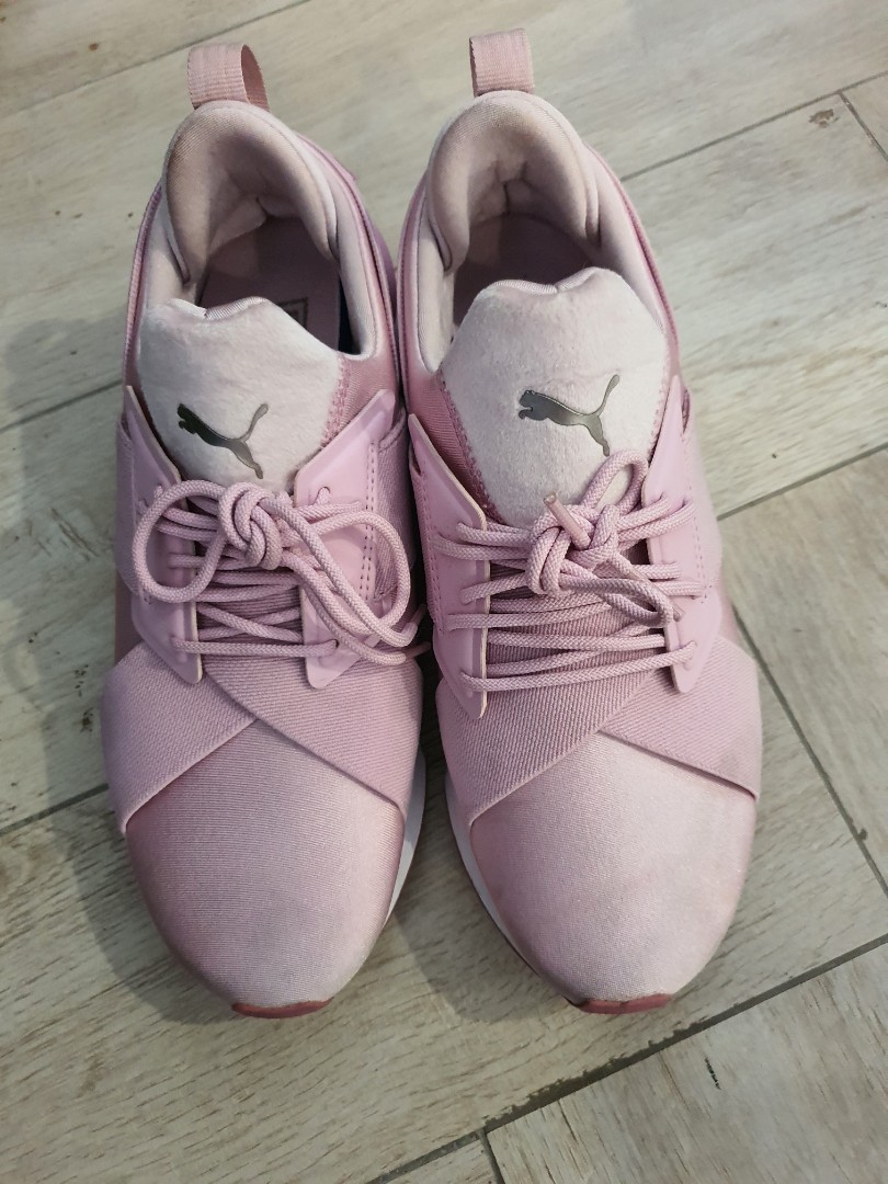 puma basket pink