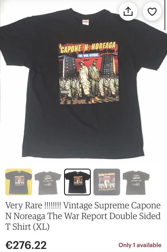 RARE VINTAGE SUPREME CAPONE N NOREGA 