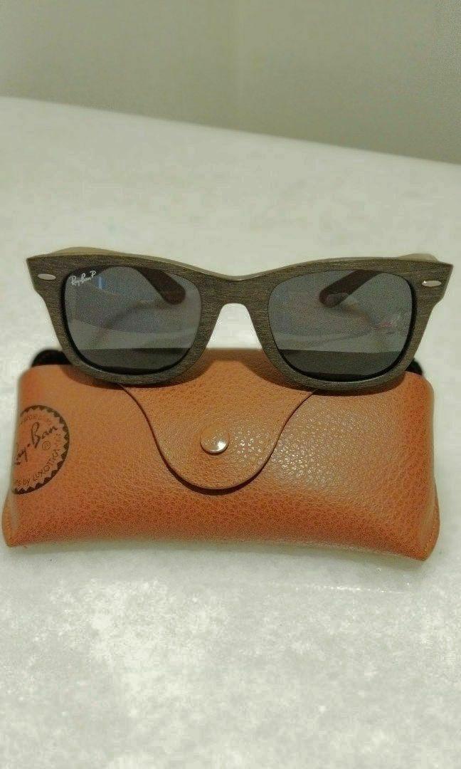 Rayban Sunglasses special wood grain Wayfarer