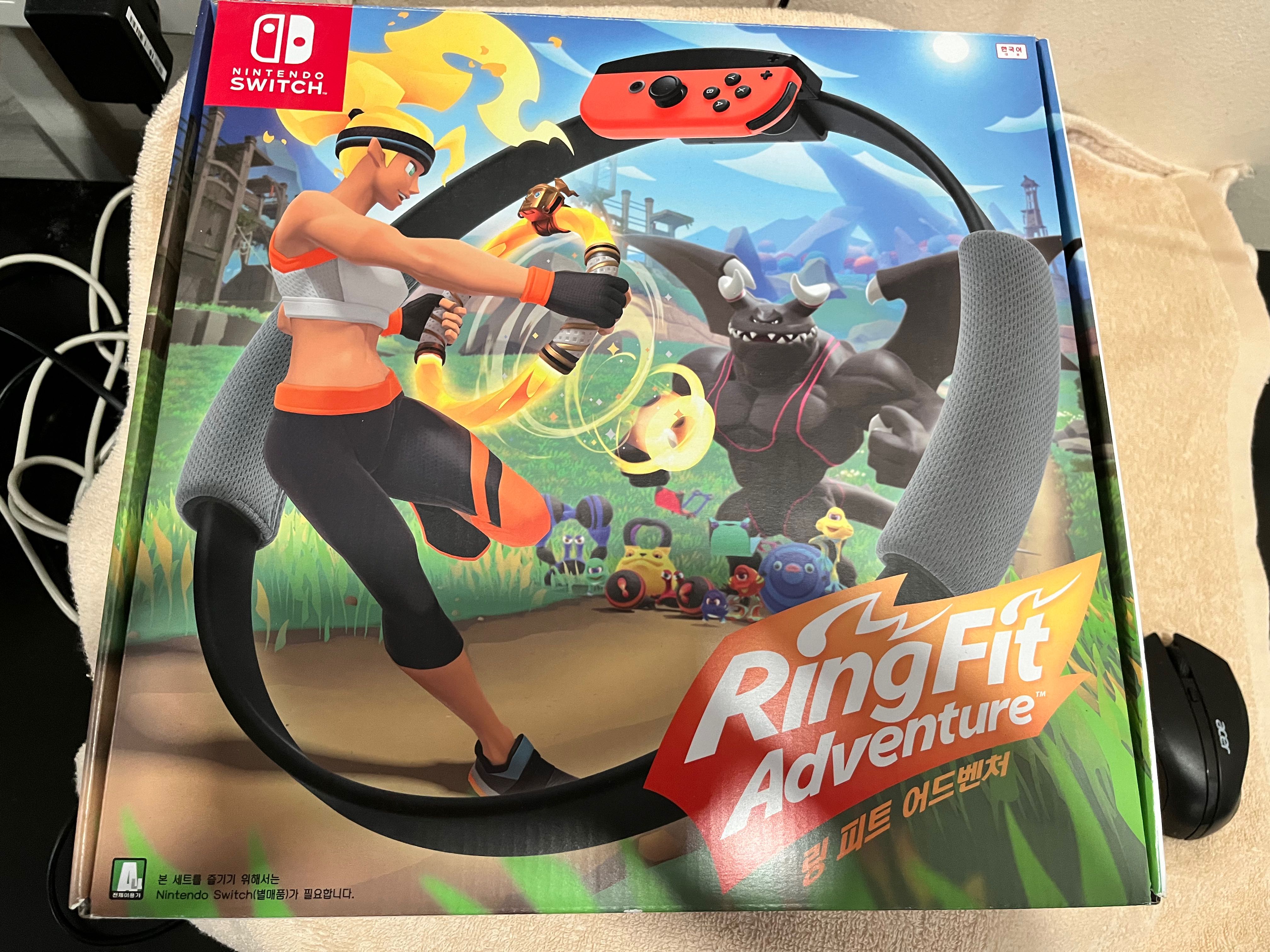 Ringfit adventure, Video Gaming, Video Games, Nintendo on Carousell