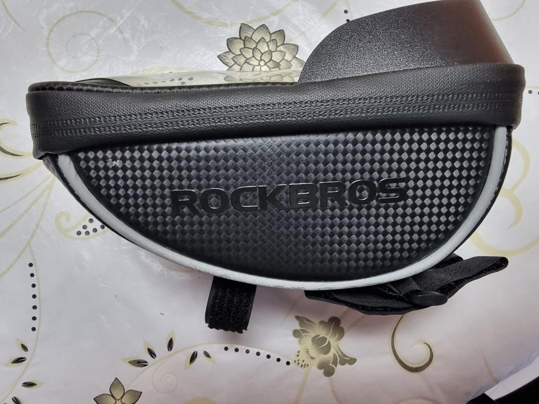 Rockbros handlebar Bag with see through top for phone and sunshade