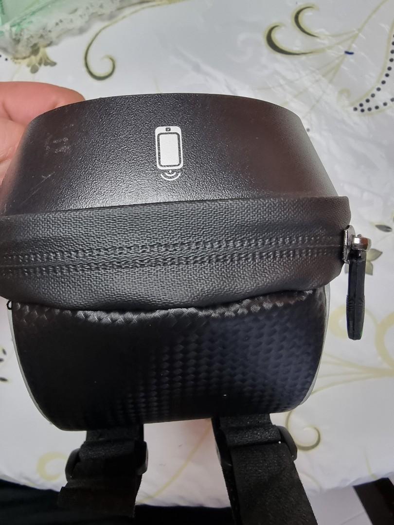 Rockbros handlebar Bag with see through top for phone and sunshade
