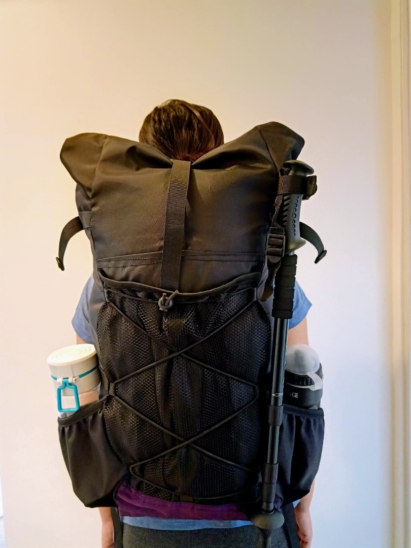 SAKO Packs Frameless Backpack 40L 20L, Women's Fashion, Bags & Wallets