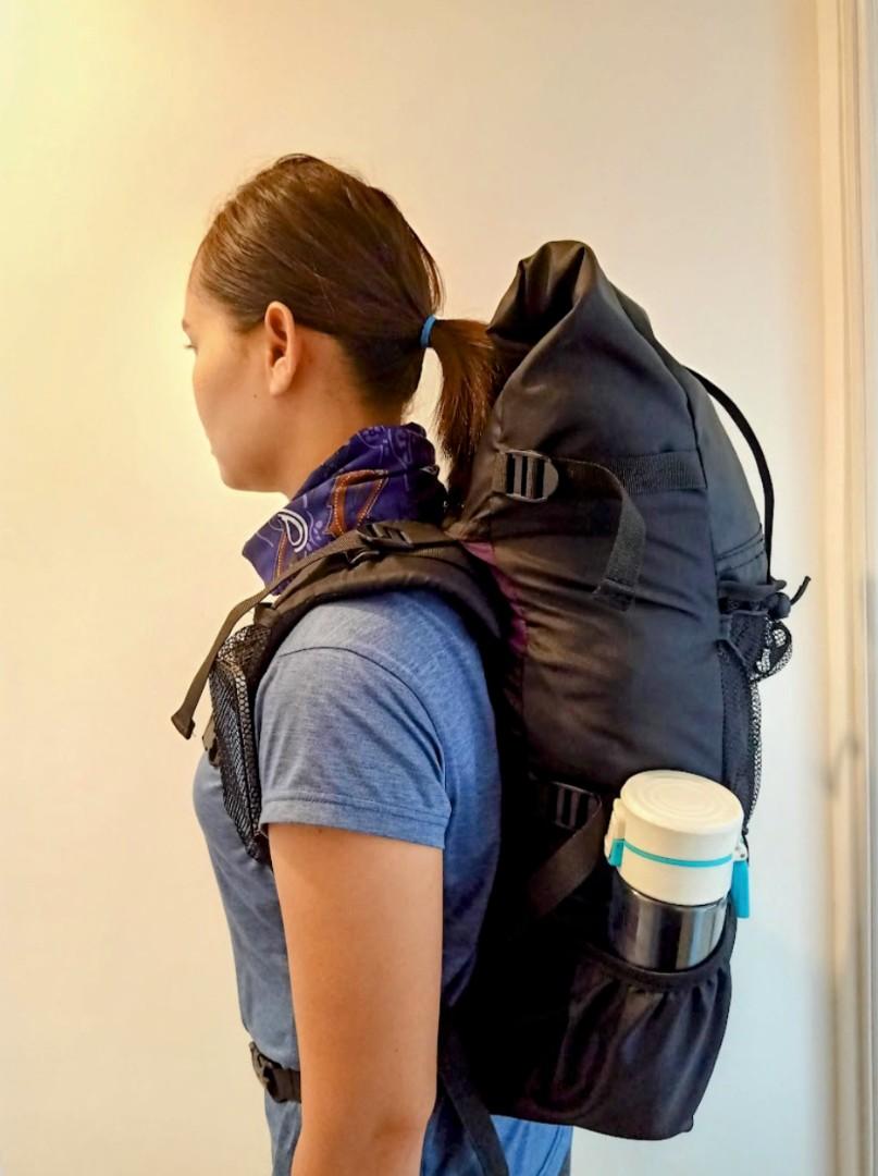 SAKO Packs Frameless Backpack 40L 20L, Women's Fashion, Bags & Wallets