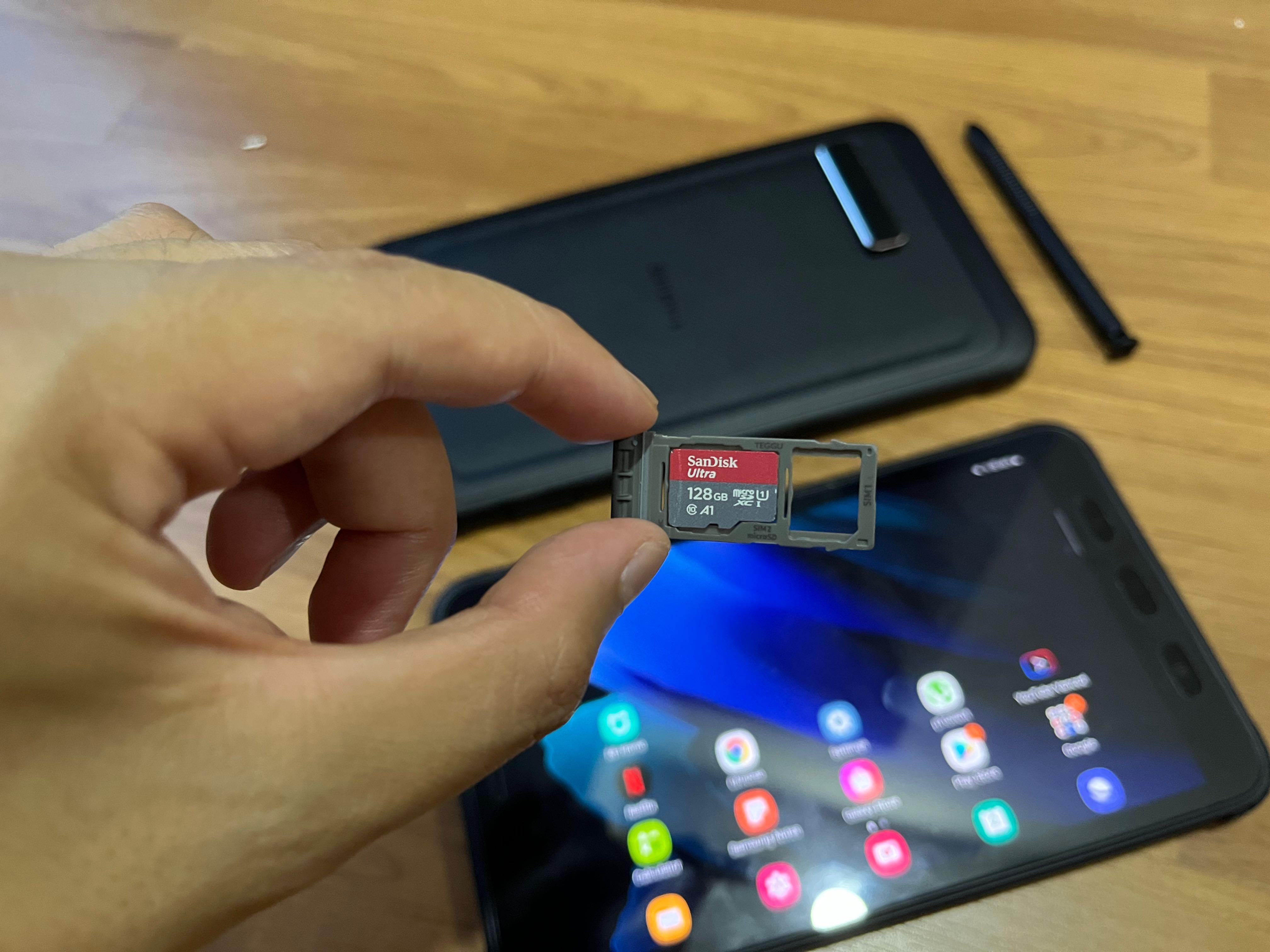 Samsung galaxy tab best sale active 2 sd card