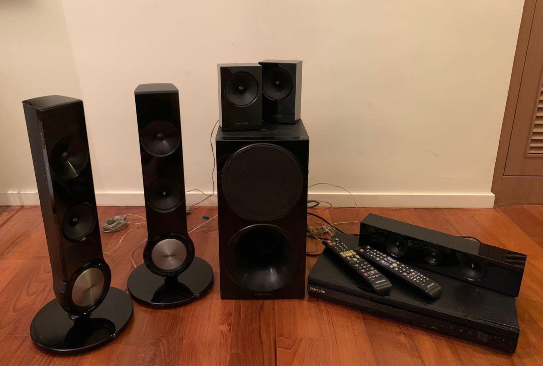 Samsung HTF453HK 5.1 DVD Home Theater System, Audio, Soundbars