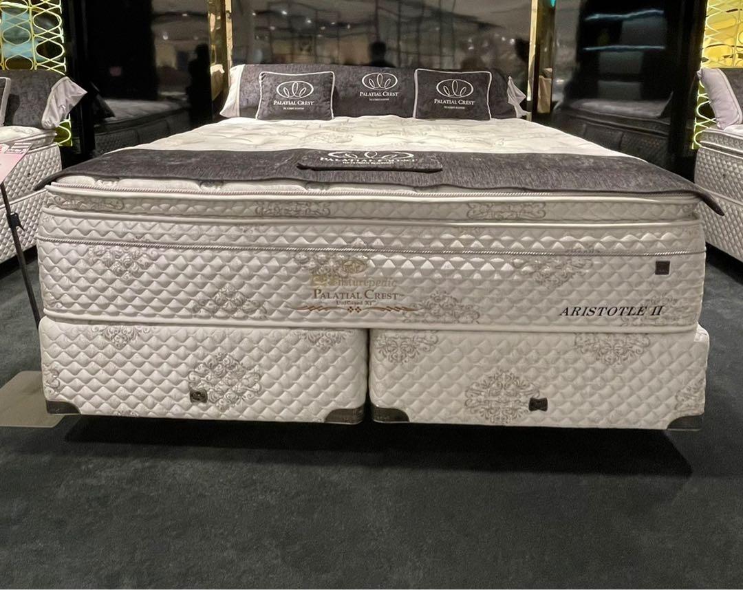 Sealy King sized Mattress divan Palatial Crest Series
