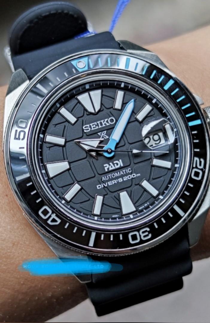 Seiko Prospex King Samurai PADI Version, Men's Automatic Divers Watch  SRPG21 SRPG21K1, Luxury, Watches on Carousell