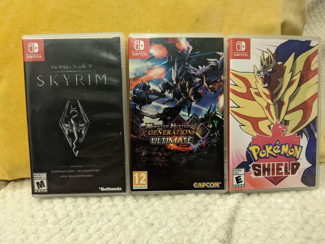 Selling used switch games, Video Gaming, Video Games, Nintendo on Carousell