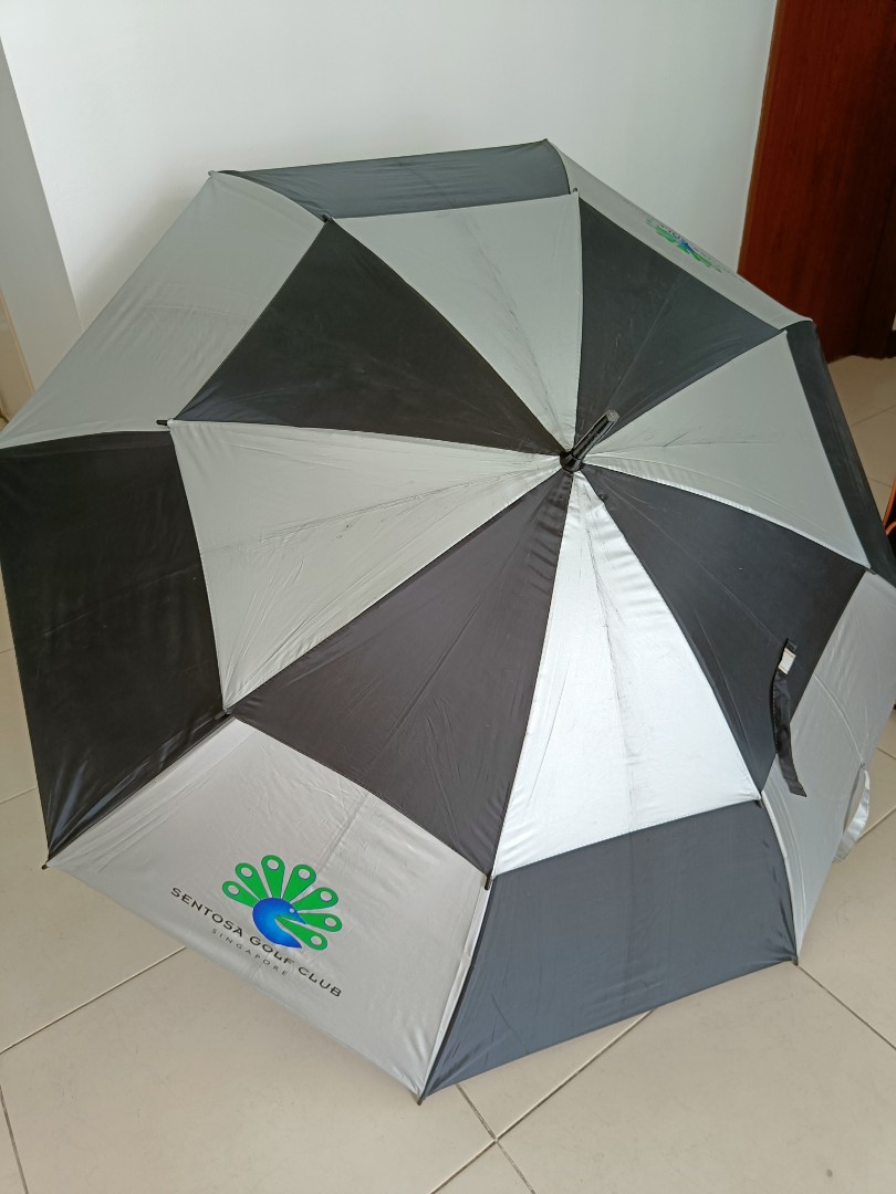 Sentosa Golf Club Umbrella, Hobbies & Toys, Travel, Umbrellas on Carousell