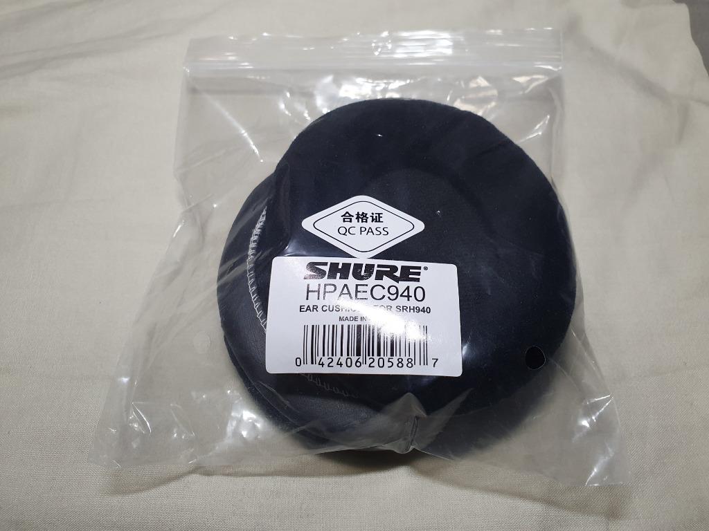 Shure HPAEC940 Headphone Earpads (Category: Portable Audio Accessories) located in Pasig City. Submitted by paoalabastro (Listing ID 1147434212, Image 2). Description: Original Shure replacement ear pads Unused, taken out of plastic bag only to take photo No issues or damages Last price For sale only MOP: BPI, BDO, UnionBank, GCash, PayMaya, cash on meet-up.
