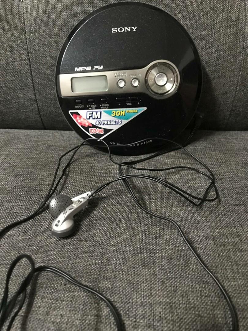 Sony D-NF340 CD Walkman & MP3 Player w/FM Tuner : : Electronics
