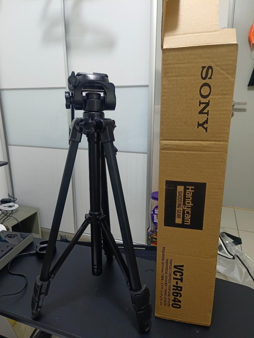 Sony VCT-R640 Professional Tripod, Photography, Photography Accessories ...