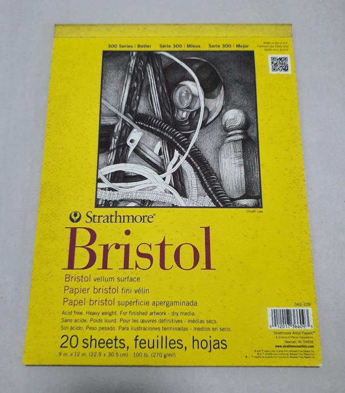 Strathmore Bristol Paper 400 series and Strathmore Bristol Paper 300