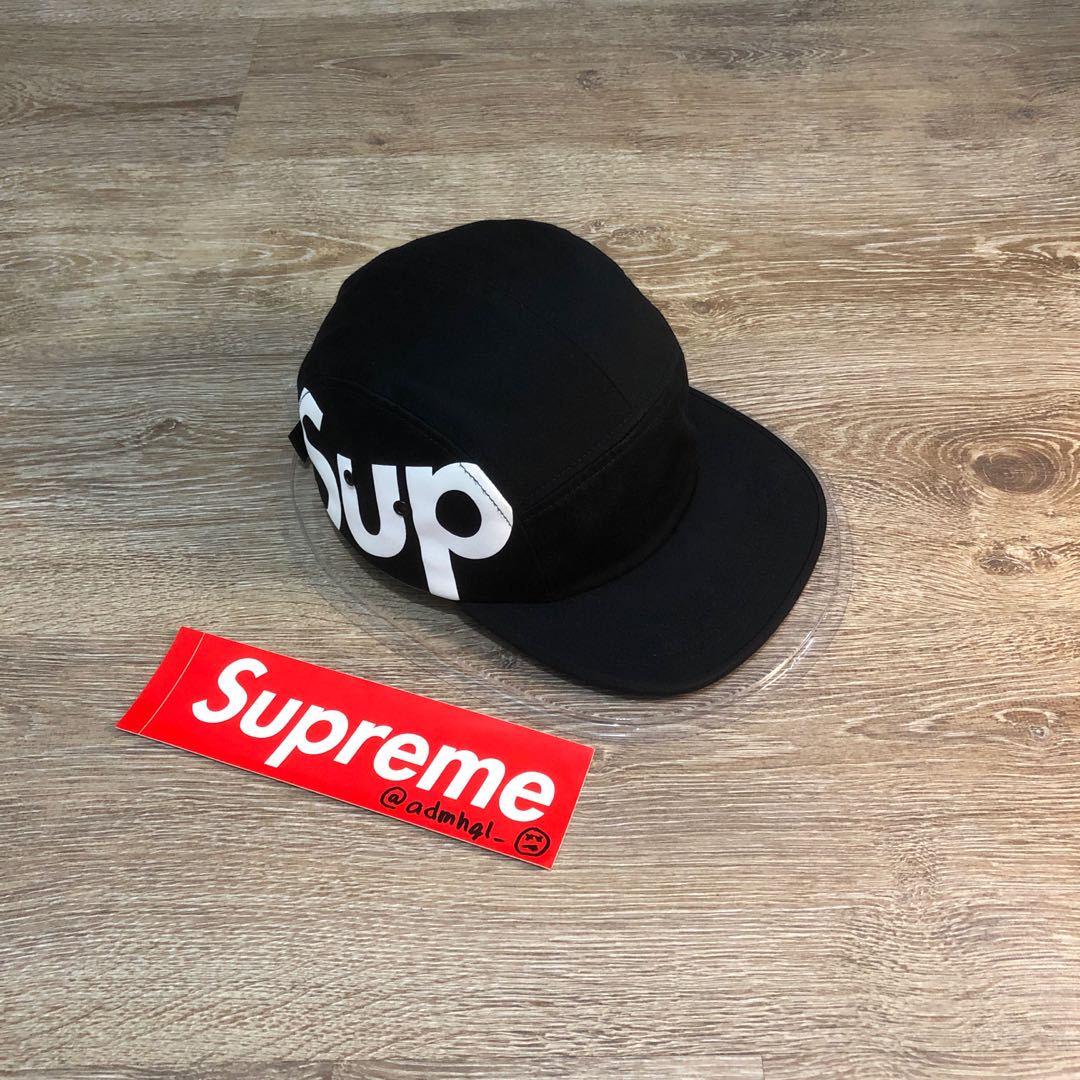Supreme Sup Logo Camp Cap