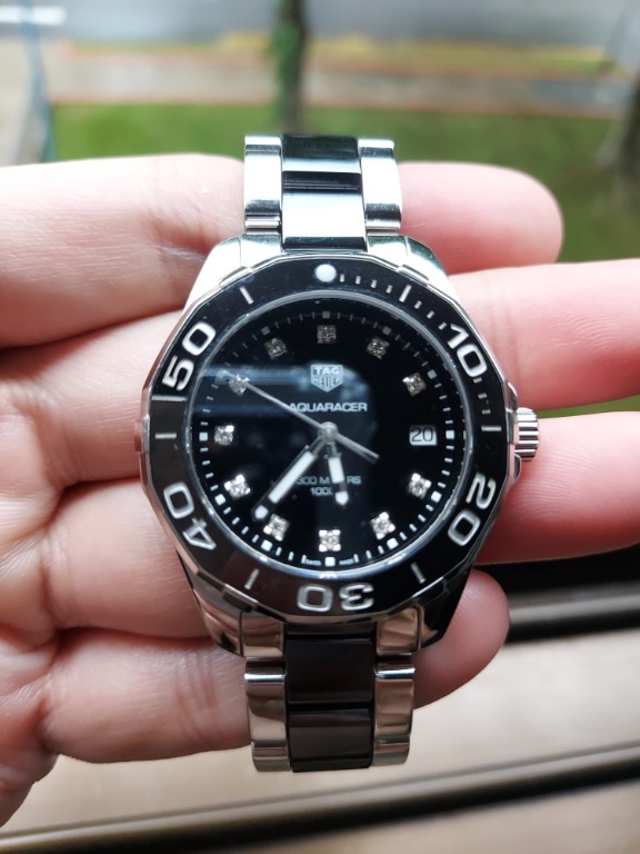 TAG Heuer Aquaracer Diamond 35mm WAY131C.BA0913 Ladies Quartz