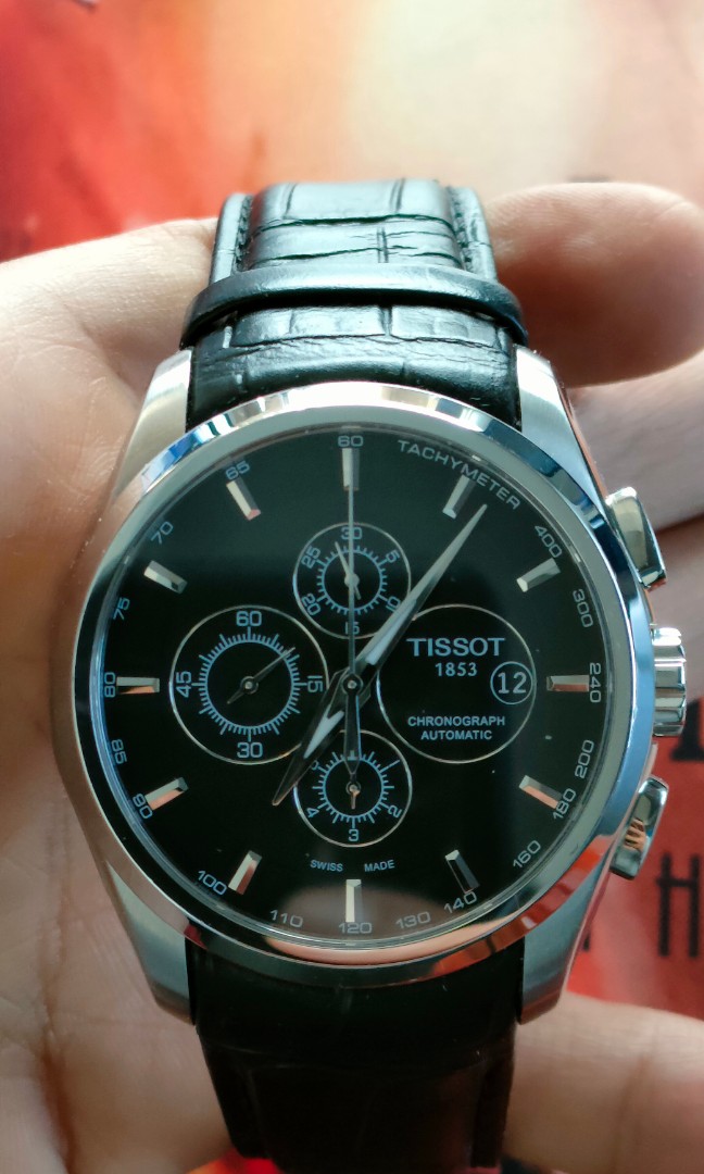 Tissot couturier cheap chronograph automatic