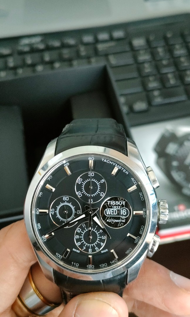 Tissot couturier on sale valjoux