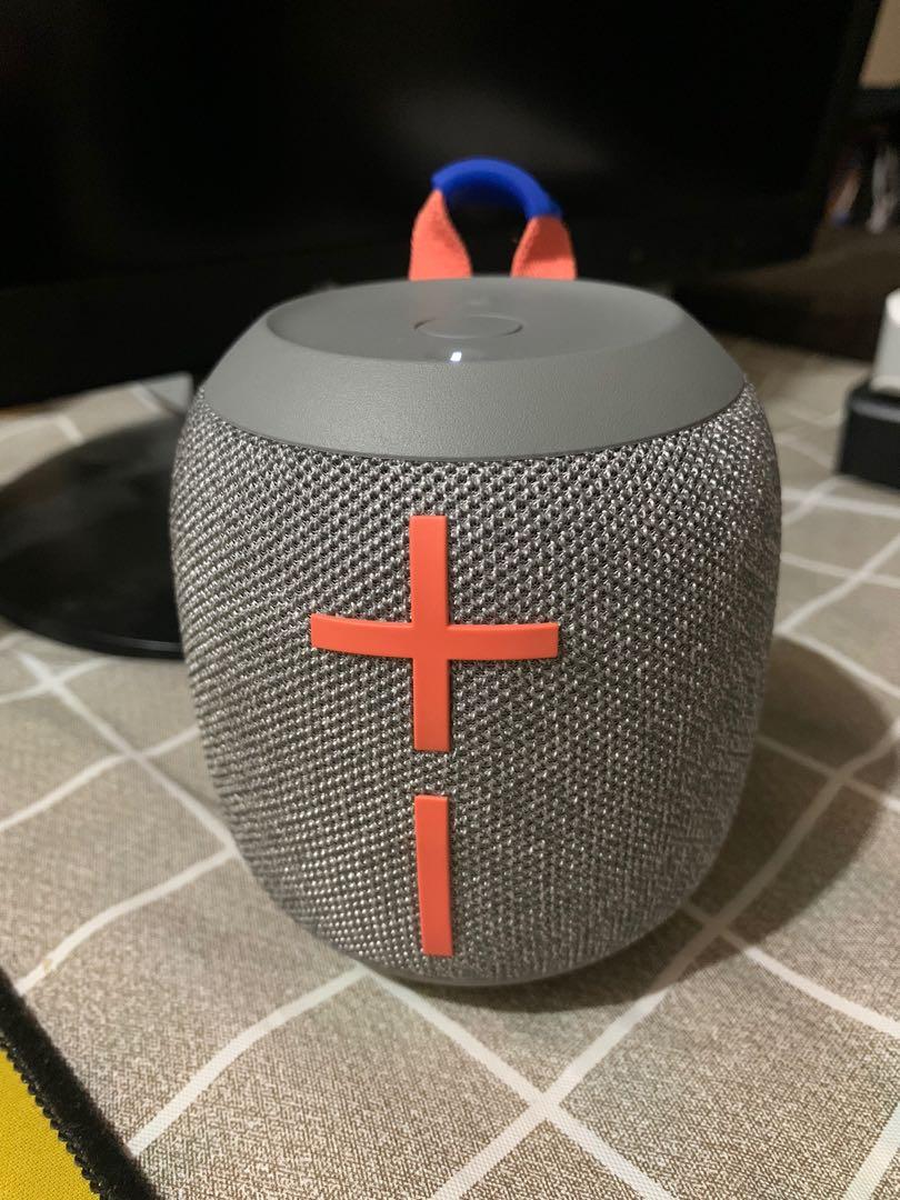 UE Wonderboom 2 (Category: Soundbars, Speakers & Amplifiers) located in Quezon City. Submitted by kujikimura (Listing ID 1147427402, Image 1). Description: Selling my pre loved UE Wonderboom 2 with free carrying bag. Complete set. Purchased from Powermac last July. With receipt..