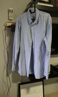 Uniqlo Oxford Blue Shirt