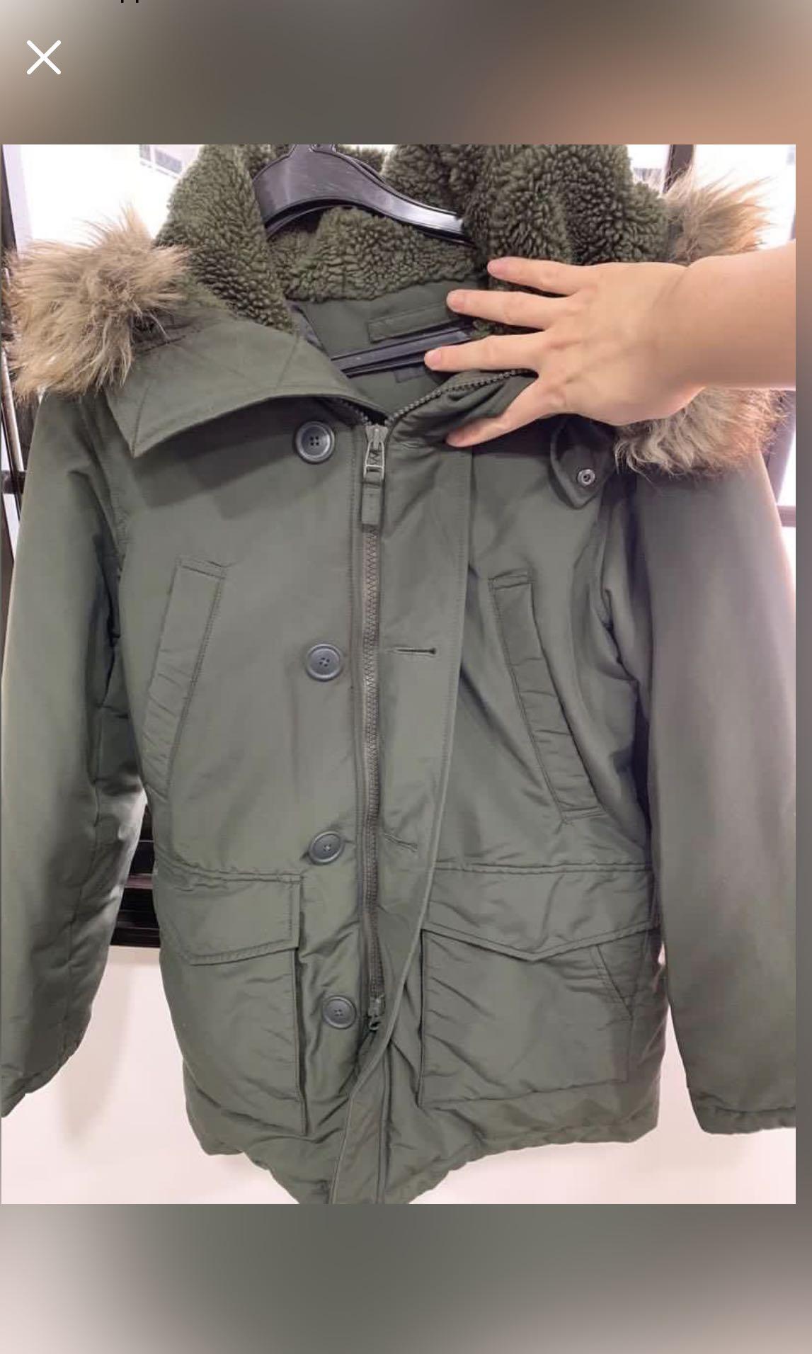 Ultra warm down military coat clearance