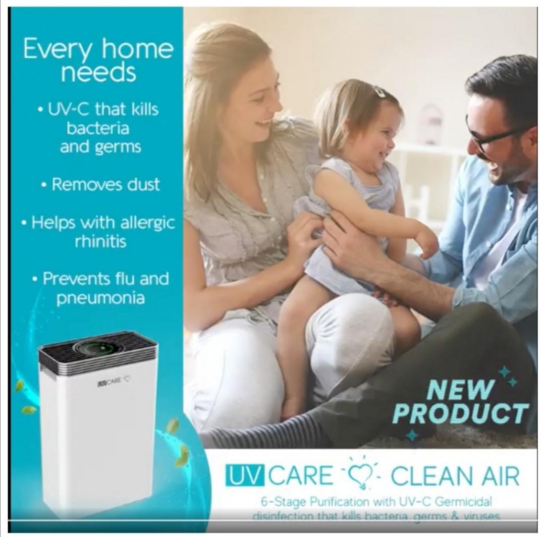 UV Care Air purifier 6 stages, Health & Nutrition, Medical Supplies