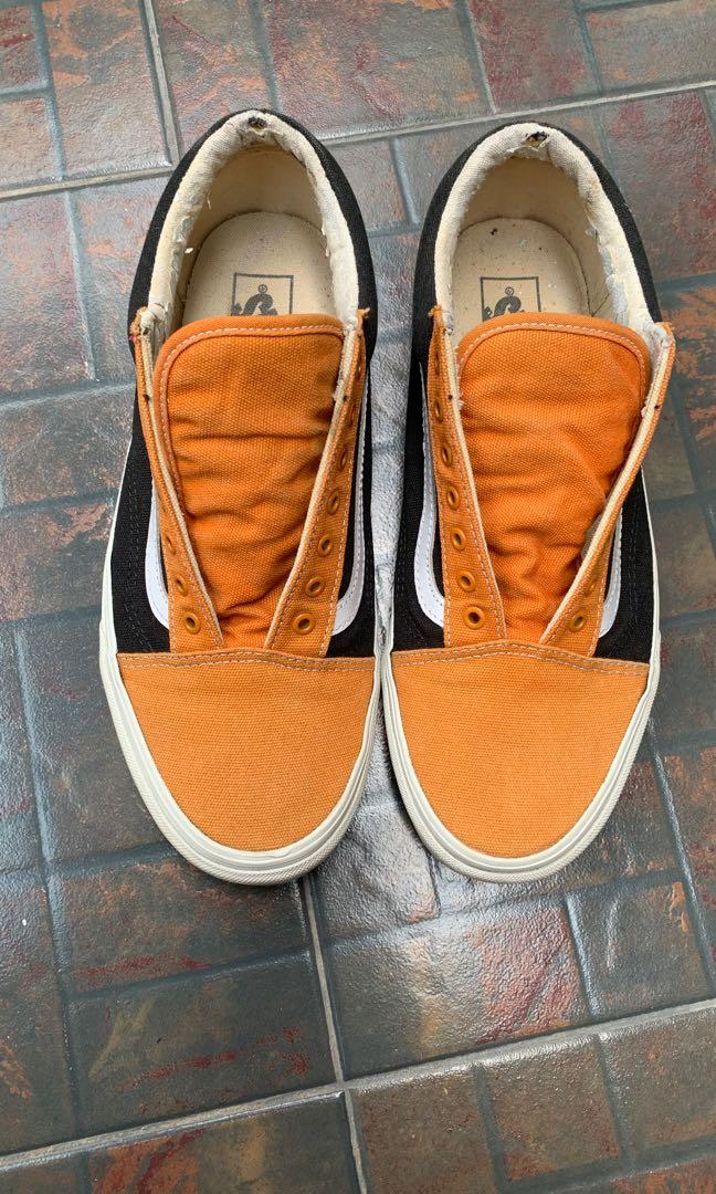black old skool vans size 10
