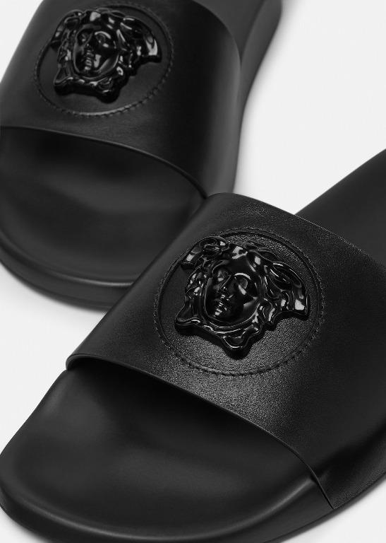 Versace men's medusa slides top