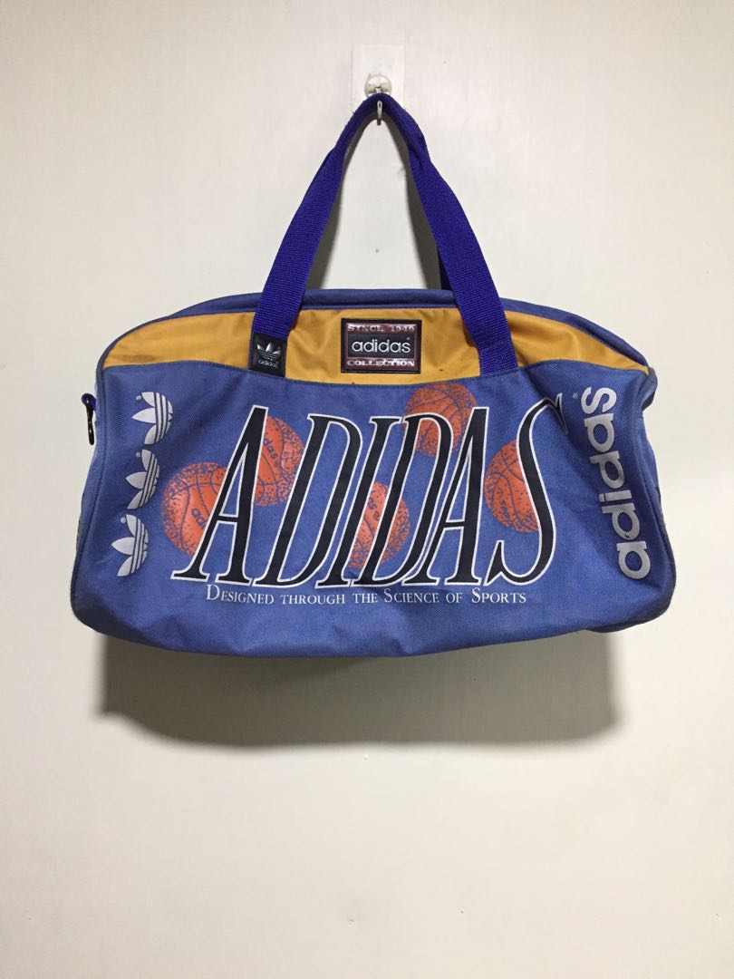 Vintage Adidas duffle bag, Men's Fashion, Bags, Sling Bags on Carousell