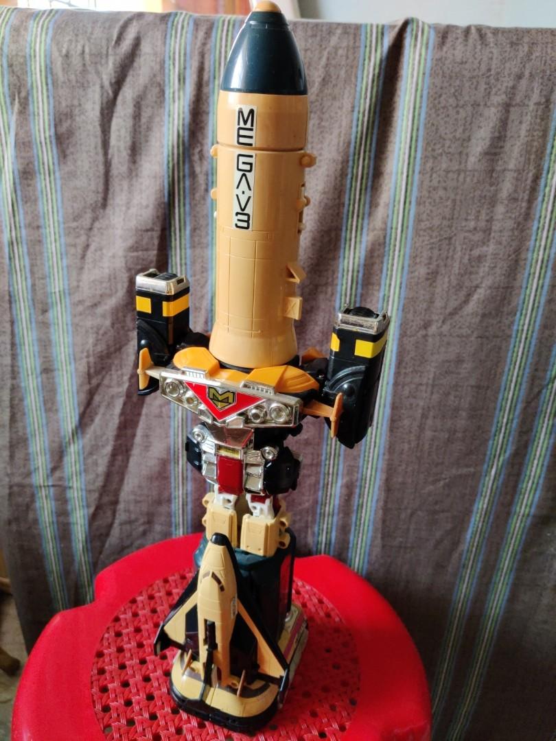 Power Rangers In Space - Megazord Mega Voyager - Bandai - Occasion