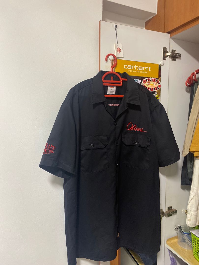 Vintage Dickies Work Shirt, Men's 