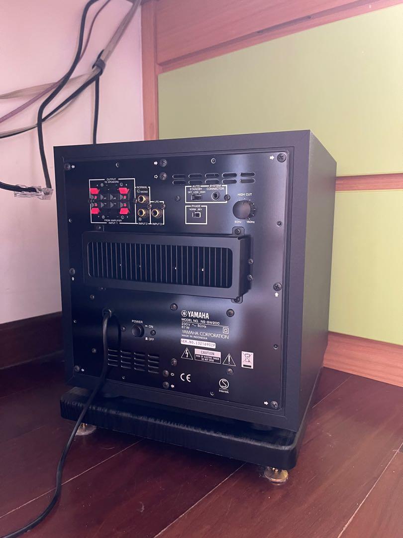 Yamaha NSSW200 8 inch Subwoofer Speaker, 音響器材, Soundbar、揚聲器、藍牙喇叭、耳擴