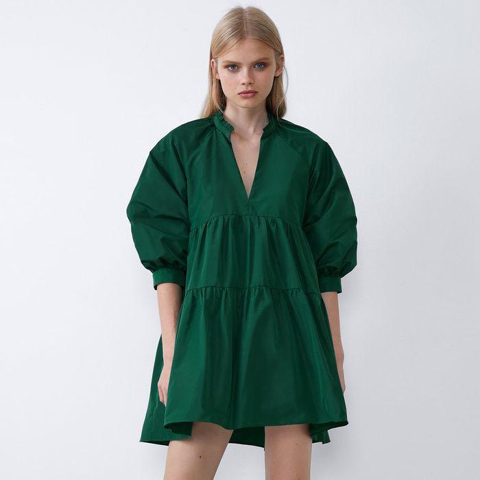 Zara online voluminous dress
