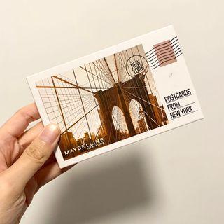 100% NEW | Maybelline “Postcards From New York” 8色眼影盤