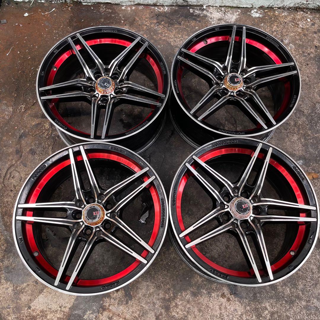 16” 5x100/5x114.3 Sport Rim, Car Accessories, Tyres & Rims on Carousell
