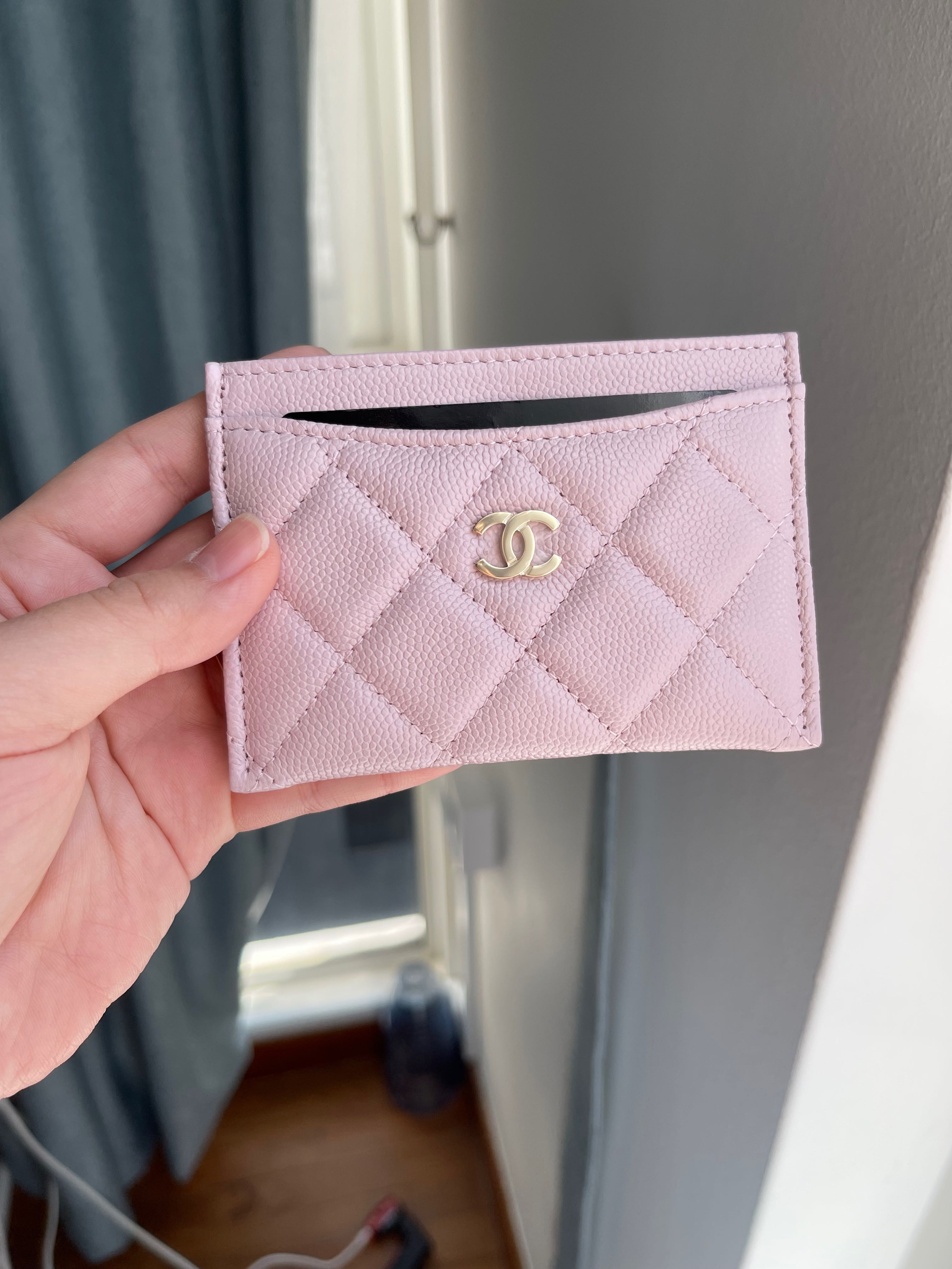 21K Pink Iridescent Key Holder Wallet SHW