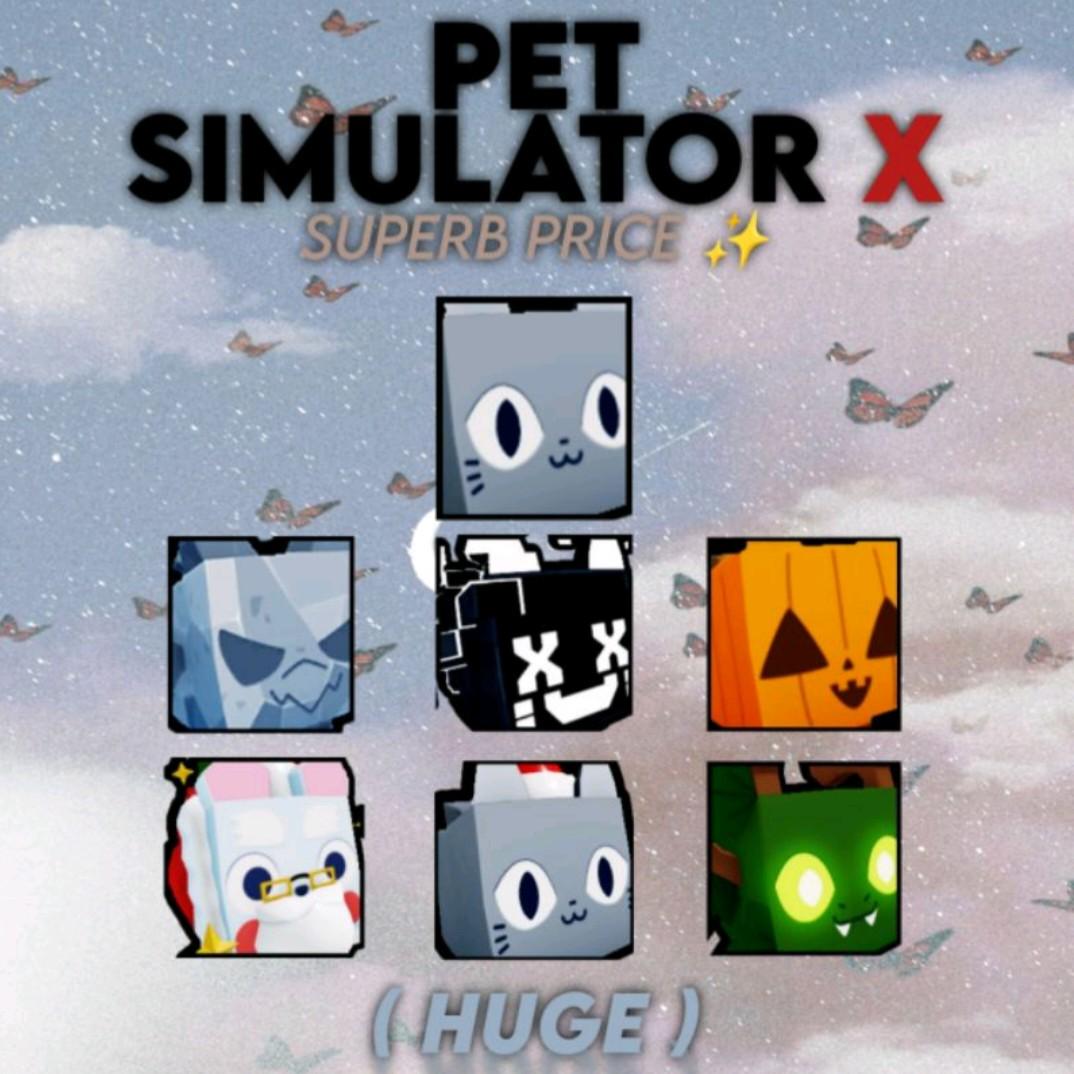 PET SIMULATOR X (PET SIM X PSX) All Huge Pets & Gems Low Prices