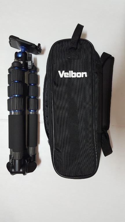 缺快拆板velbon ut carmagne 5430 碳纖維單反向機反折三腳架velbon