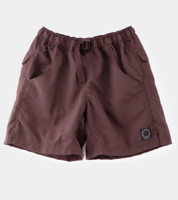 山と道Yamatomichi 山和道5-Pocket Shorts - Men / Bordeaux / L, 男裝