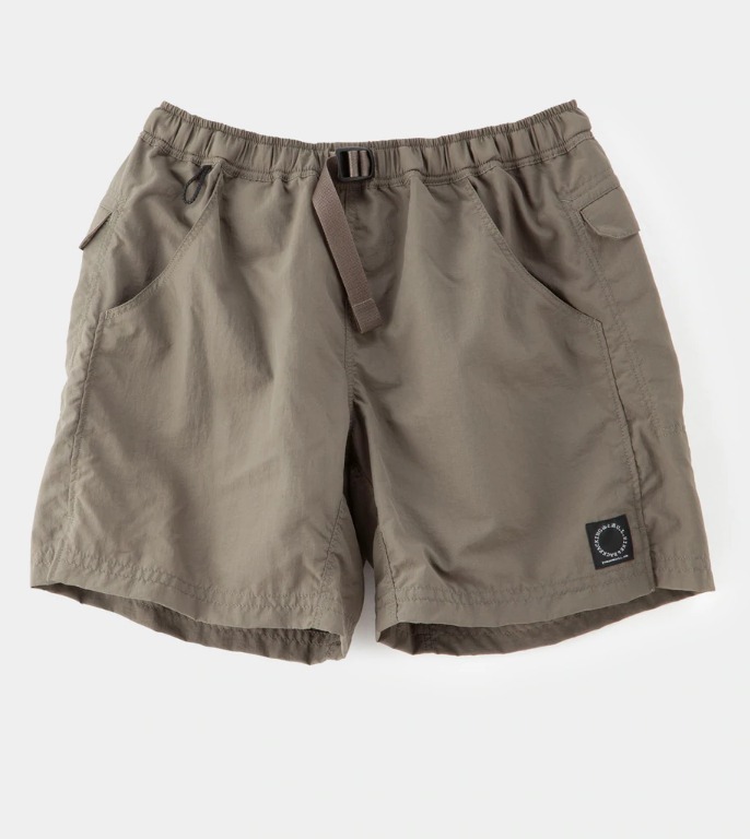 山と道Yamatomichi 山和道5-Pocket Shorts - Men / Taupe / XL, 男裝