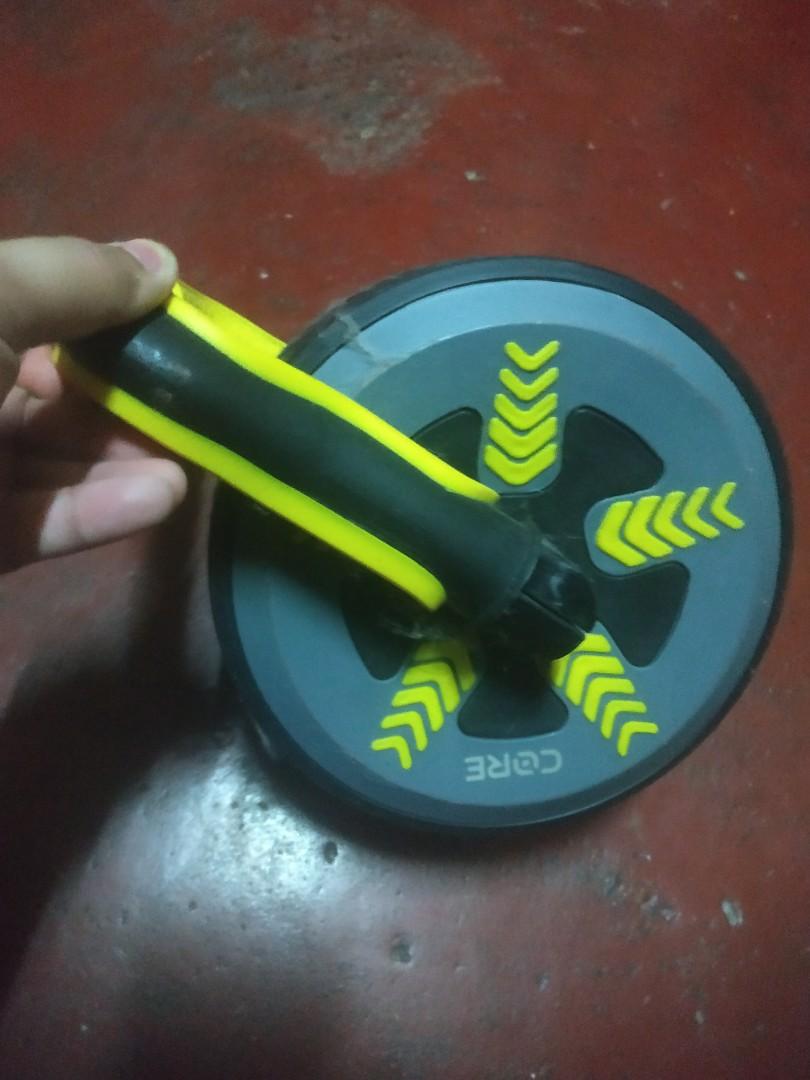 Ab Roller and Kettlebell Toby's Core (Category: Weights & Dumbbells) located in San Juan City. Submitted by jeffstyle10 (Listing ID 1147496002, Image 1). Description: For Sale Abs roller and Kettlebell Indoors Exercise Equipment Toby's Abs roller 2 in 1 - Kettlebell 3.5kgs - Ab roller Used 2 Times Reason for Selling- Using Bike Price is negotiable for sure buyer Location San Juan City #ABSROLLER #KETTLEBELL #COREEXERCISE #TOBYCORE.